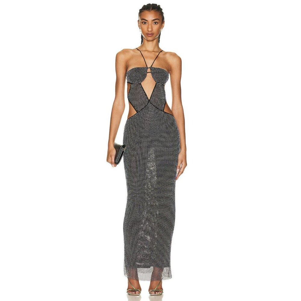 Elegant Black Maxi Dress